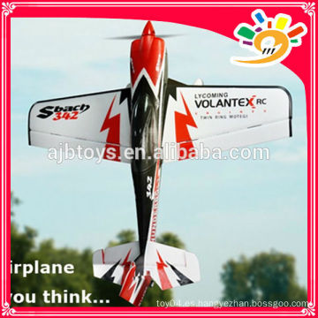 3D acrobático Sbach 342 (TW 756-1) afición eléctrica avión rc modelo rc modelo planos para la venta epo espuma rc avión